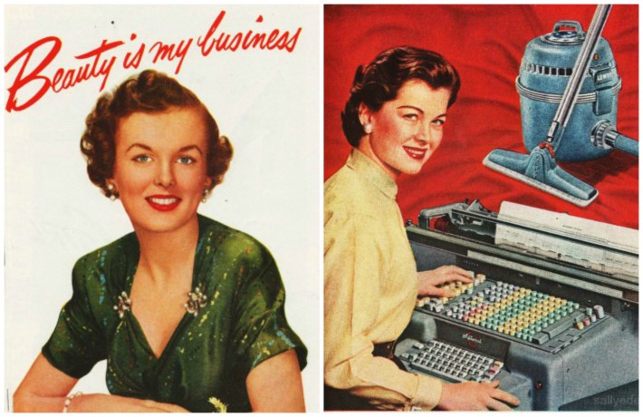 Beauty is my business women careers secretary