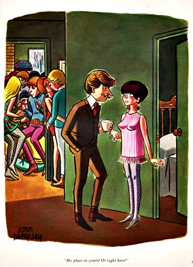 vintage playboy cartoon 1960s