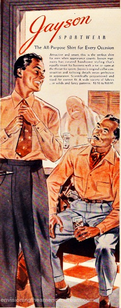  Mens fashion homoerotic llustration 1940s