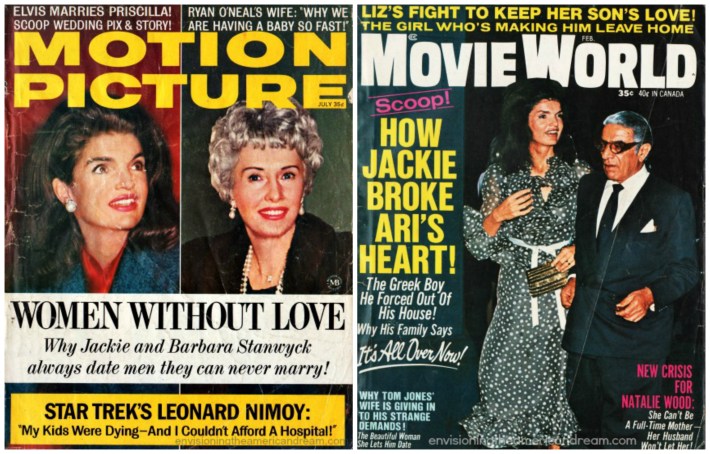Jackie Kennedy  Movie magazines