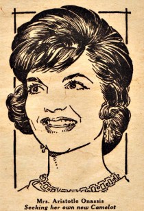 Illustration Jackie Onassis