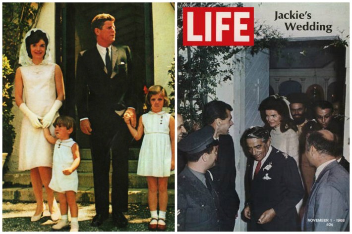 Jackie Kennedy JFK Onassis Wedding