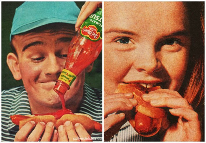 food ads Hot Dogs Faces