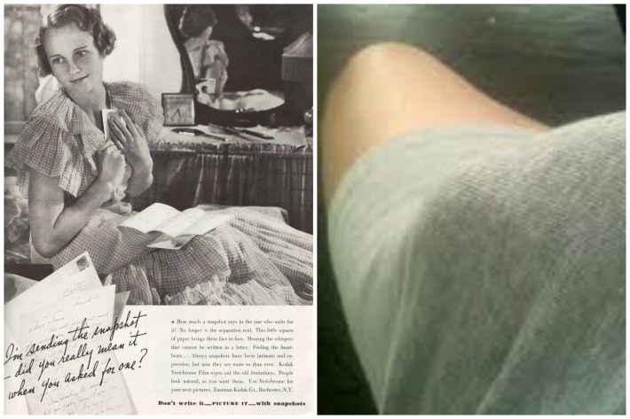 camera kodak ad 1934 Anthony weiner crotch