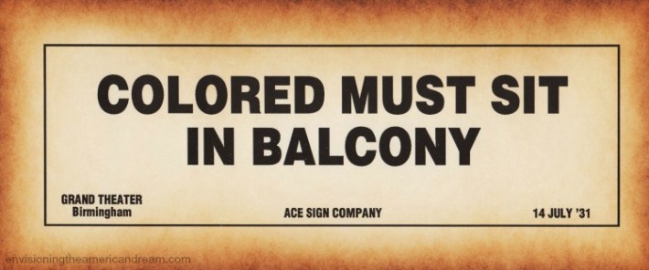 Racist Sign Jim Crow Laws Racist sign jim crow laws