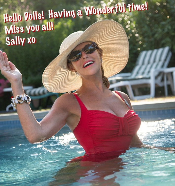 Sally Edelstein Pool Summer vacation