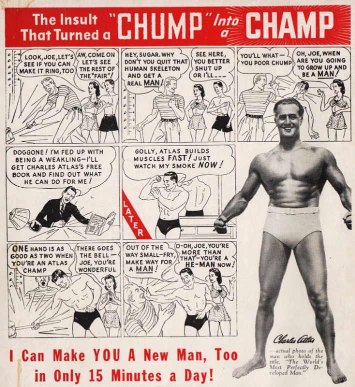 Charles Atlas Ad  1947