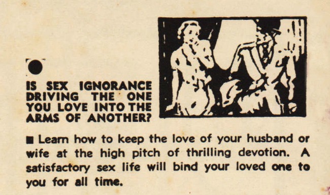 vintage illustration sex manual couple