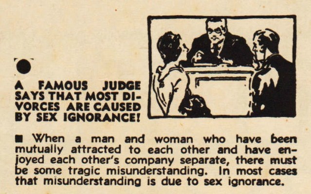 B&W Illustration from 1934 Sex manual Sex Harmony and Eugenics