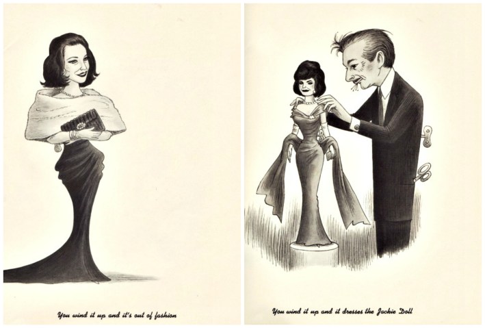 kennedy doll lee radziwell oleg cassini cartoons