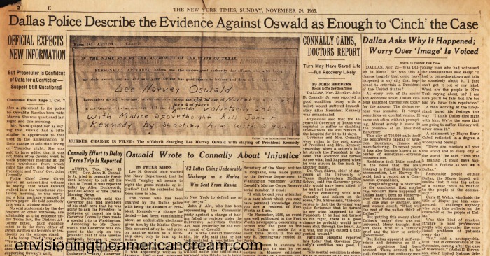 article NY TImes 1963 Oswald guilty