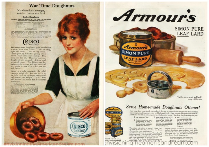 Vintage ads Crisco and Lard 