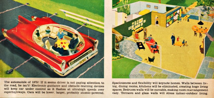 vintage illustrations future technology