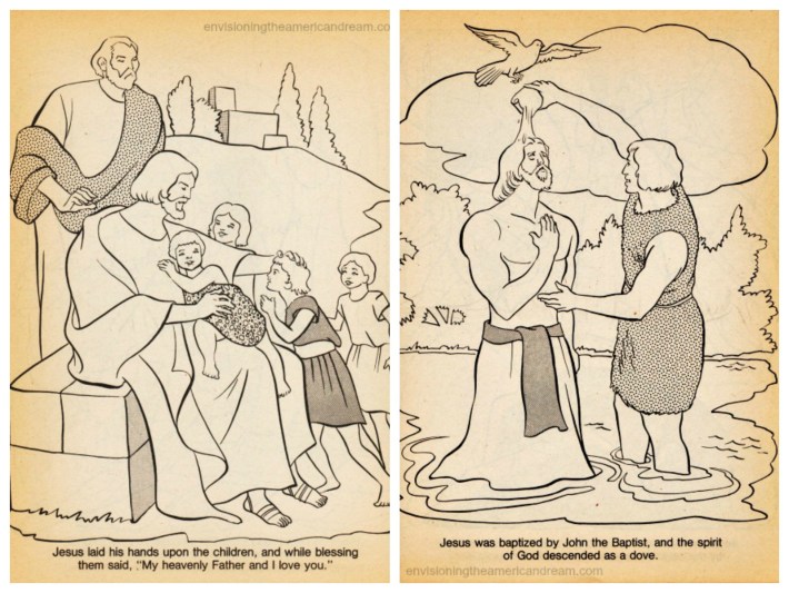  Jesus Coloring Book Illustrations 