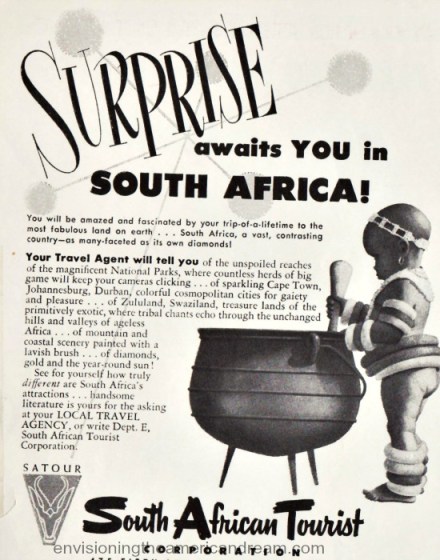 South Africa Tourism Ad 1953 