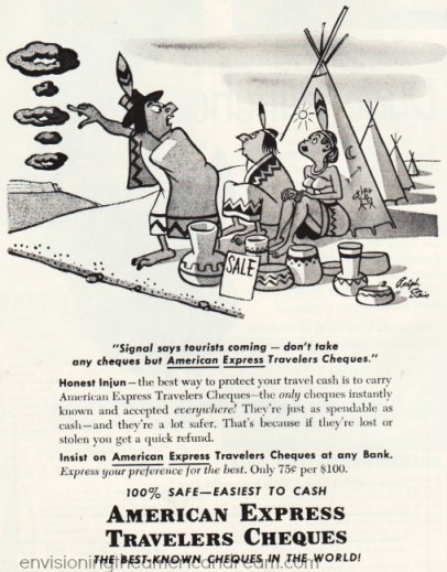 cartoon Indians 1950s