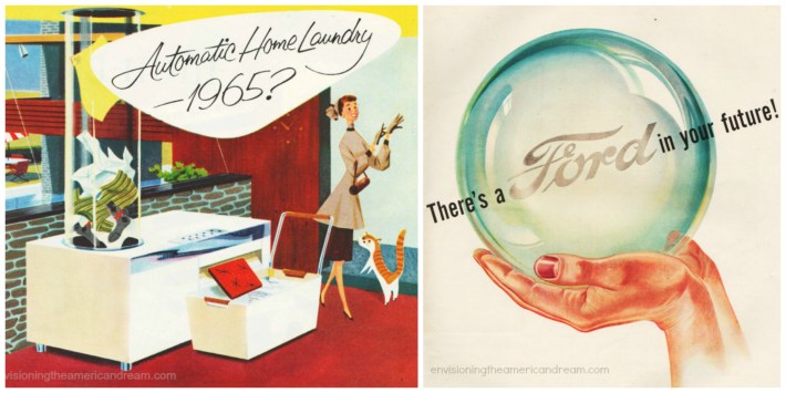 Future predictions vintage ads 1950s 