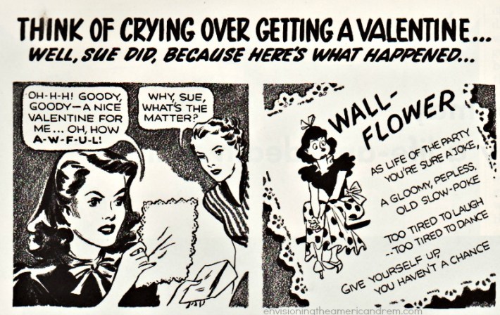 Valentines Day cartoon 1940