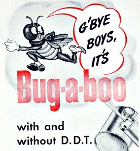 Vintage ad Bugaboo Insect Spray 1946