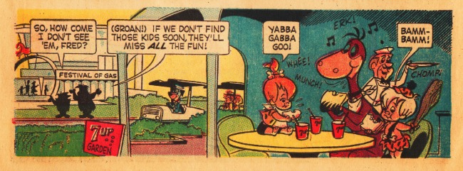 Worlds Fair 64 Flinstones comic 