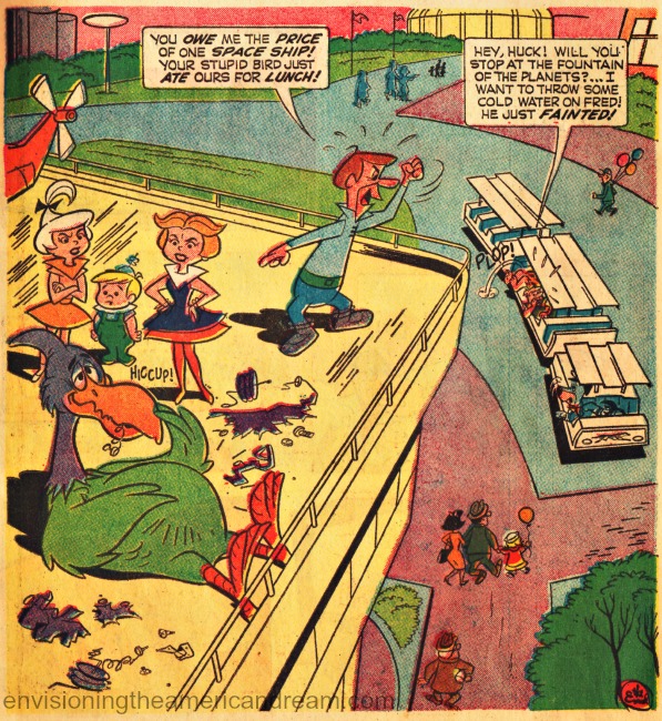 Vintage comics The Flinstones at the NY Worlds Fair 1964-65 The Jetsons 