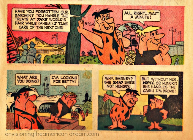 Worlds Fair 64 Flinstones comic book 