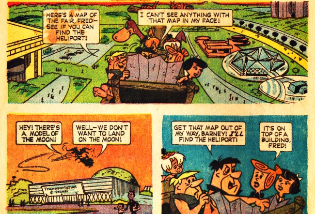 worlds Fair 64 Flinstones comic