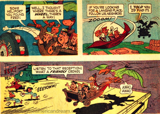 worlds Fair 64 Flinstones and Jetsons comics 