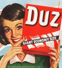 vintage ad Duz Housewife
