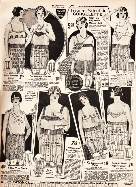 vintage lingerie corsets 