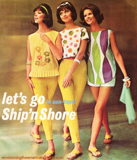 Vintage Womens Fashion ad Ship 'n Shore 1962 Vintage Womens Fashion ad Ship 'n Shore 1962