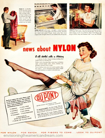 Vintage ad DuPonts Nylon Vintage ad DuPonts Nylon