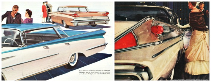 vintage cars ads 1950s