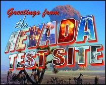 Nevada Test Site Postcard