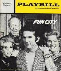 Playbill Joan Rivers "Fun City" 1972