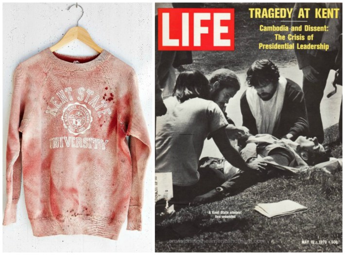 Kent State Sweatshirt Life magazine cover Tragedy At Kent State 