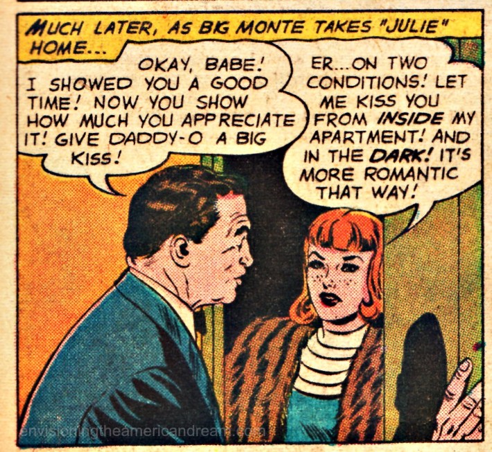 comics jimmy olsen drag kiss 
