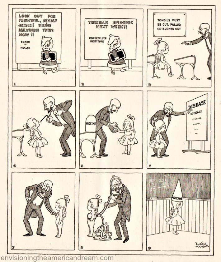 vintage cartoon 1916