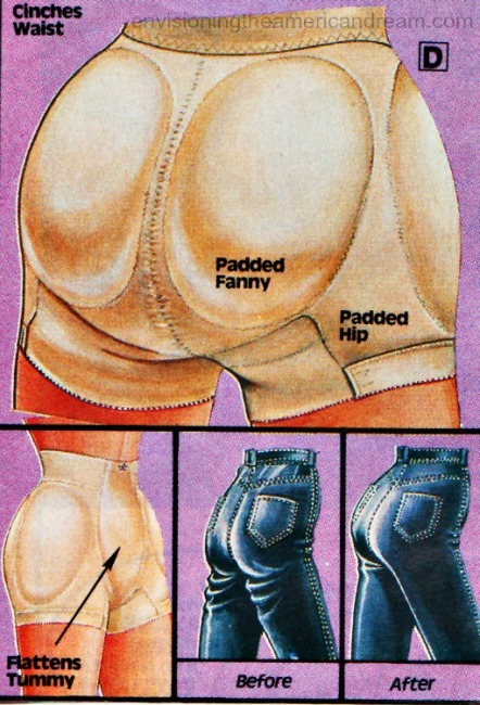 lingerie Fredericks Hollywood padded panty
