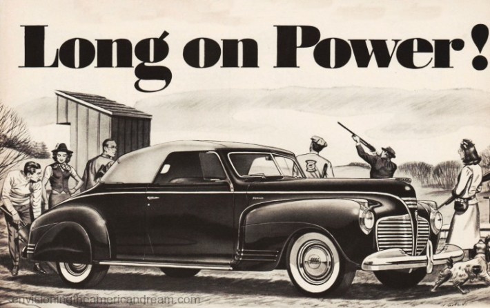 vintage illustration 1940s wealthy people  hunting 