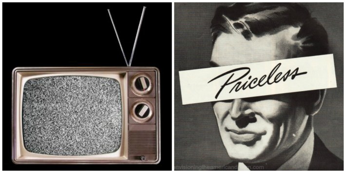 TV snow on set vision priceless