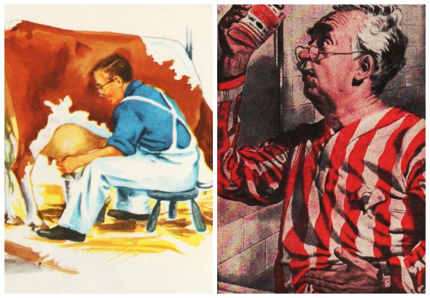 health vintage cow milking and old man PicMonkey Collage