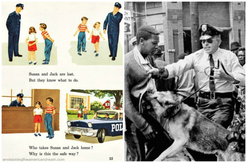 Police different views 1960s