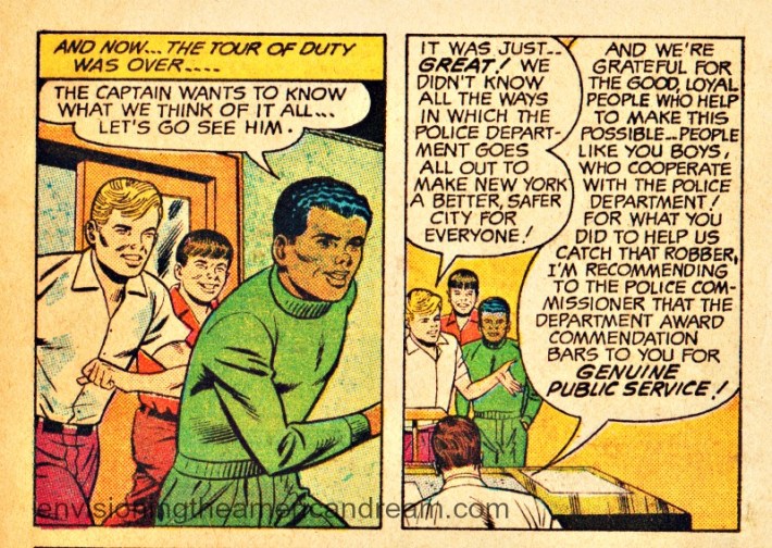 Vintage Comic Book "Your Friend the Policeman" produced by the New York Police Department 1968 Vintage Comic Book "Your Friend the Policeman" produced by the New York Police Department 1968