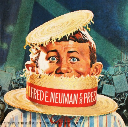 Mad Magazine cover 1972 Alfred E Neuman illustration