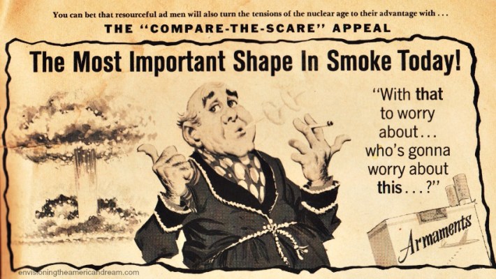 Mad Magazine Nuclear Bomb Ad Men article 