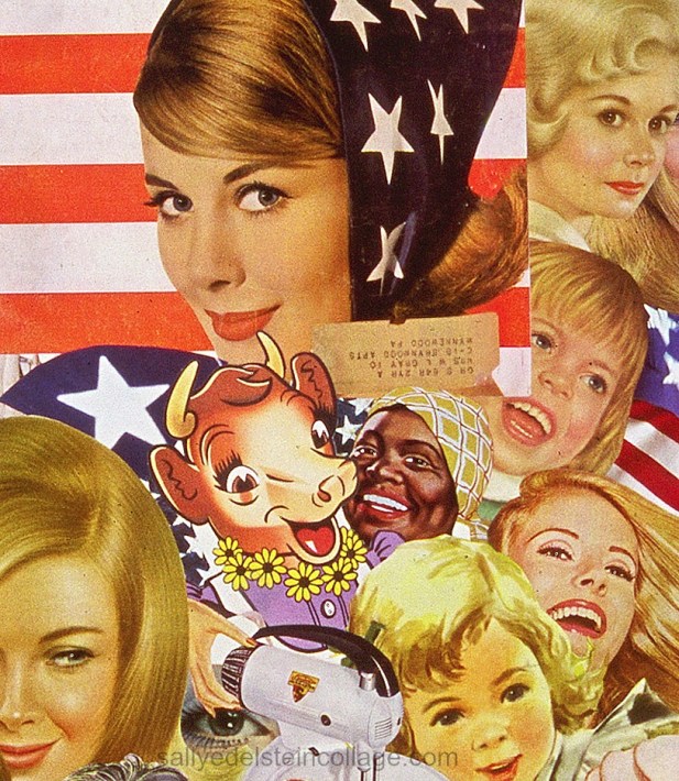 collage of appropriated images