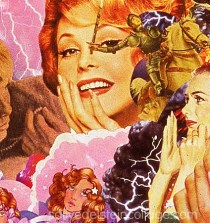 collage art work sally edelstein