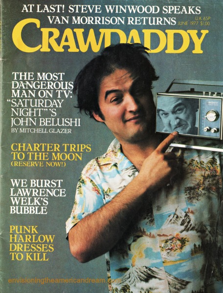 TV SNL John Belushi Crawdaddy Magazine 77 SWScan04312