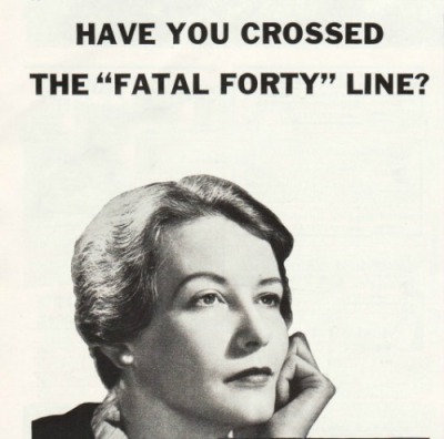 Have You Crossed the Fatal Forty Line picture of woman